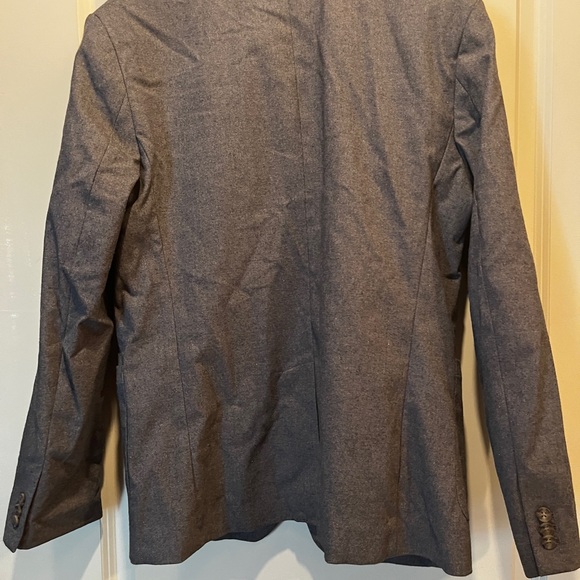 Old Navy Gray Sport Coat Classic Blazer Sz M - NWT - Picture 4 of 5